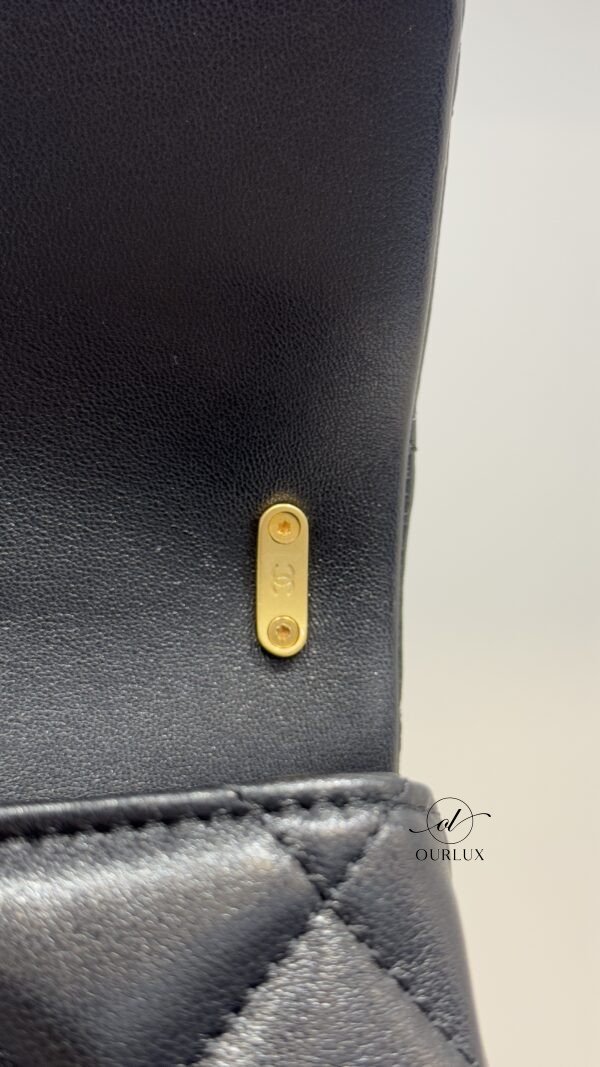 Chanel | Pearl Chain Top Handle Mini Square Classic Flap