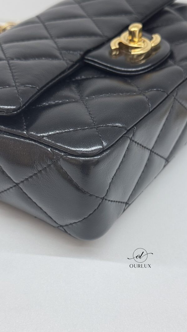 Chanel | Top Handle Flap (Glazed Calfskin Leather)
