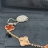 Van Cleef & Arpels (VCA) | Guilloche Carnelian Alternate Bracelet