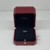 Pre-Owned/ Preloved/ Second Hand Cartier Juste Un Clou Ring Small Model, Ring in White Gold Color, 51 Size, Front View