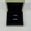Pre-Owned/ Preloved/ Second Hand Van Cleef & Arpels (VCA) Tendrement Wedding Band, Ring in White Gold Color, 59 Size, Front View