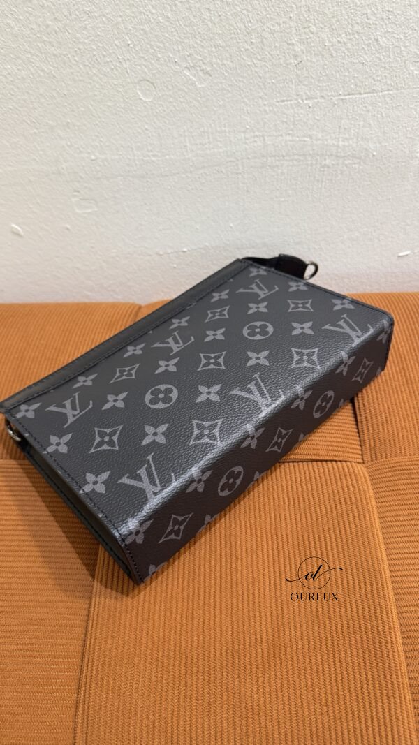 Louis Vuitton (LV) | Gaston wearable clutch crossbody bag monogram canvas