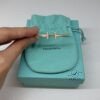 Tiffany | Diamond T Wire Bracelet