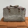 Pre-Owned/ Preloved/ Second Hand Gucci Luggage Tote Monogram Canvas, Bag in Brown, Gucci Monogram Color, 43 x 20 x 25 cm Size, Front View