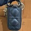 Pre-Owned/ Preloved/ Second Hand Dior Lady Dior D-Joy Micro, Bag in Black, Gold Hardware Color, Micro Size, Front View