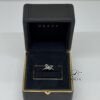 Pre-Owned/ Preloved/ Second Hand Graff Graff Mini Butterfly Silhouette Diamond Ring, Ring in White Gold Color, 52 Size, Front View