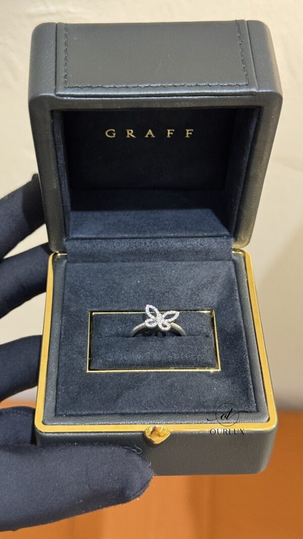 Graff | Graff Mini Butterfly Silhouette Diamond Ring