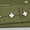 Van Cleef & Arpels (VCA) | White Mother Of Pearl 5 Motif Bracelet