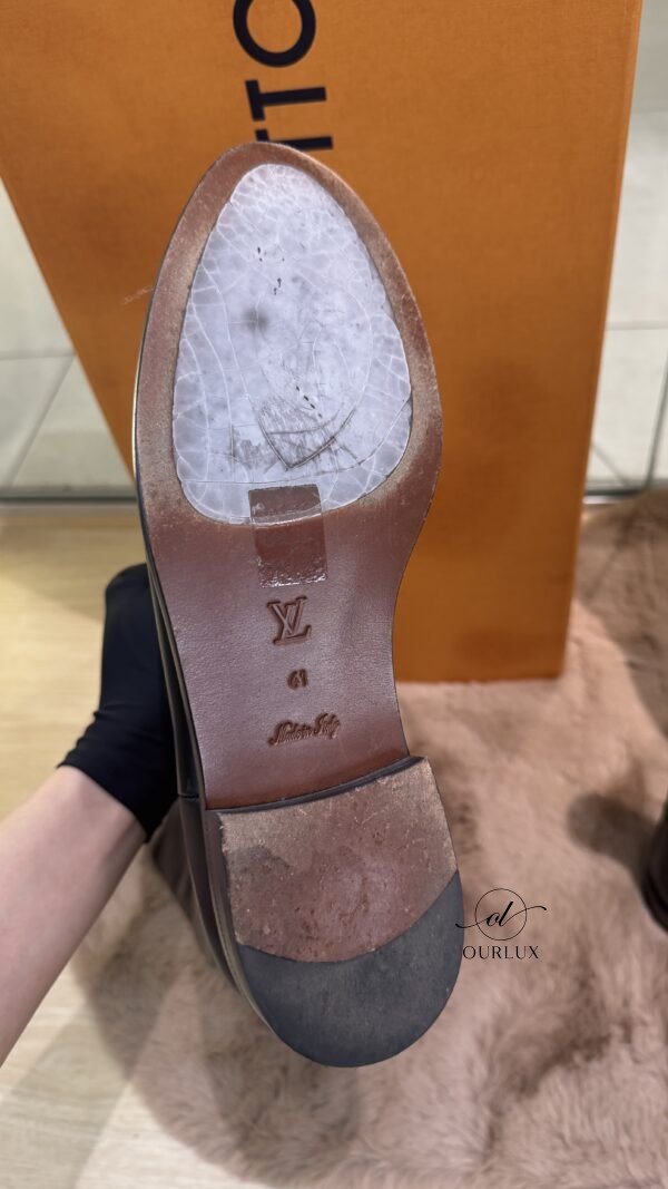 Louis Vuitton (LV) | LV High Long Leather Boots With Logo