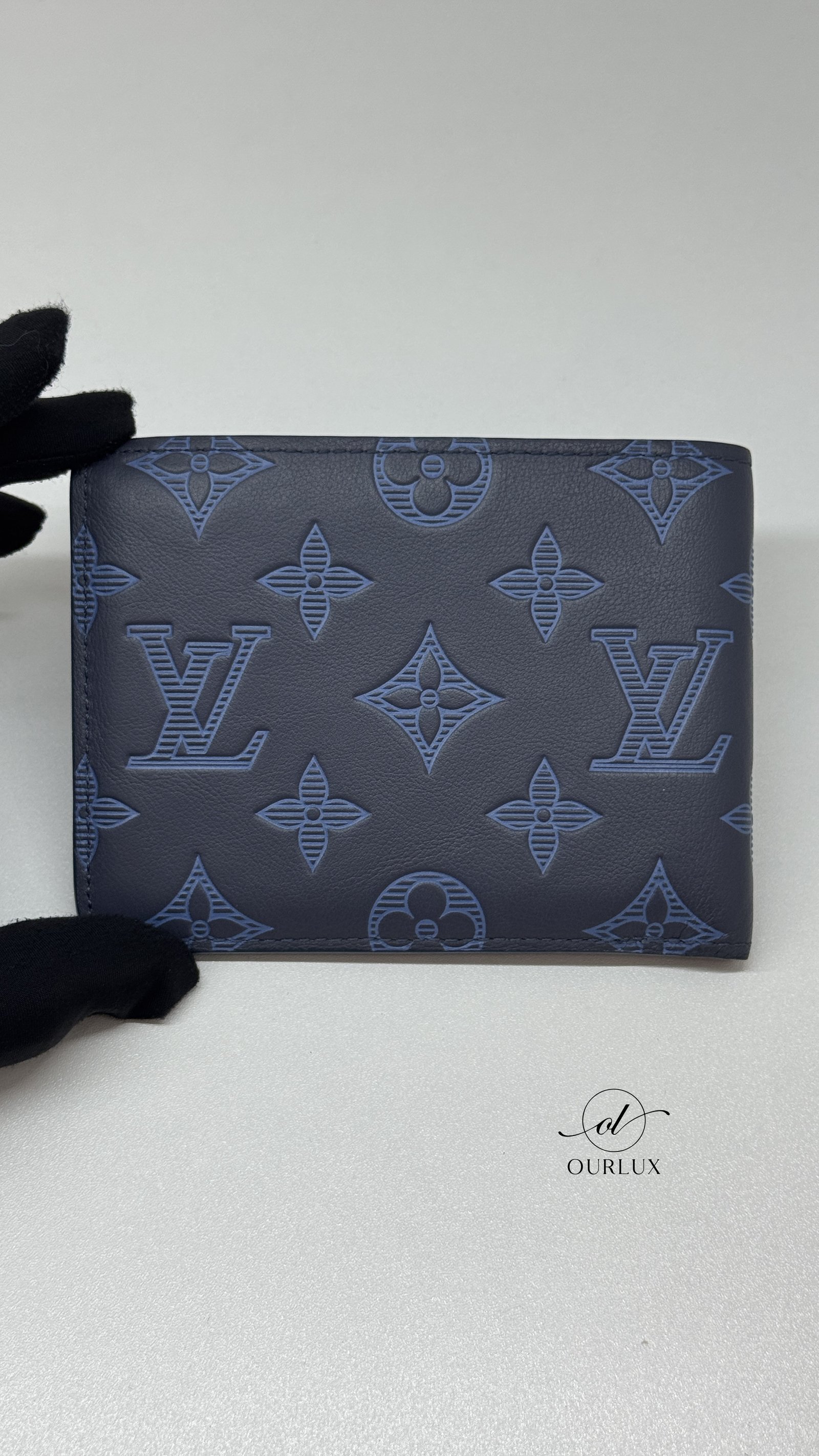 Louis Vuitton (LV) | Men Bi-fold Wallet Multiple Wallet Monogram Shadow calfskin