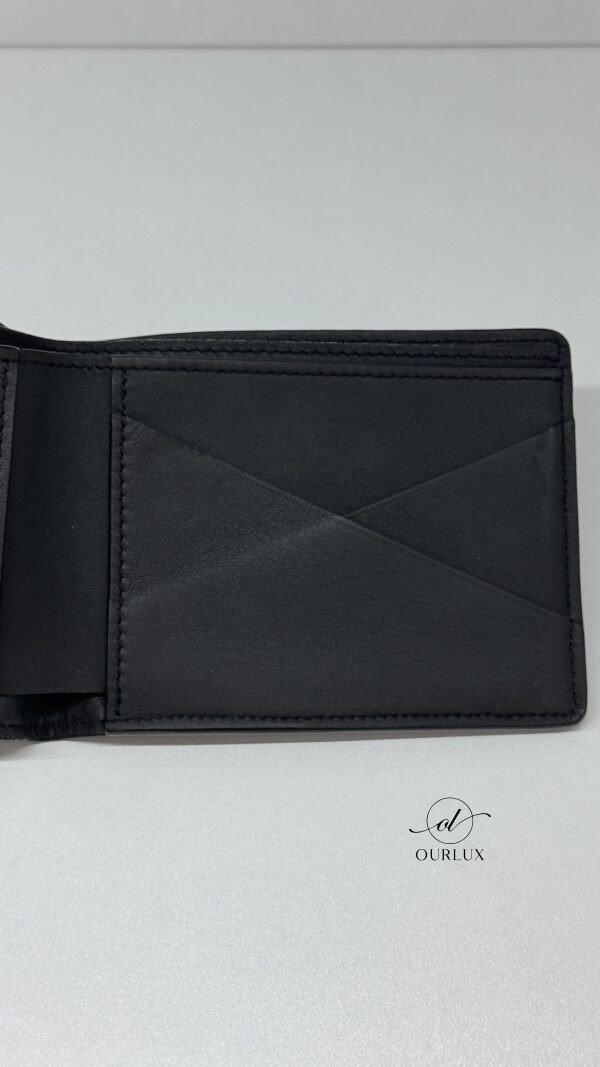 Louis Vuitton (LV) | Men Bi-fold Wallet LV Aerogram Black Calf Leather