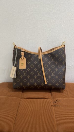 Pre-Owned/ Preloved/ Second Hand Louis Vuitton (LV) Keepall PM, Bag in Brown Monogram Color, PM Size, Front View