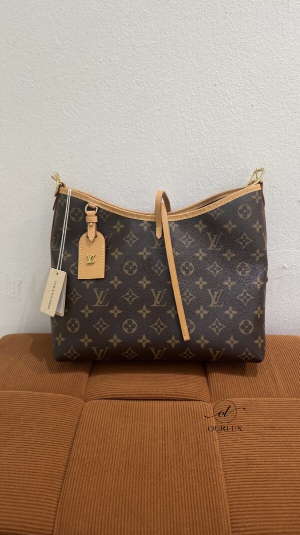 Pre-Owned/ Preloved/ Second Hand Louis Vuitton (LV) Keepall PM, Bag in Brown Monogram Color, PM Size, Front View