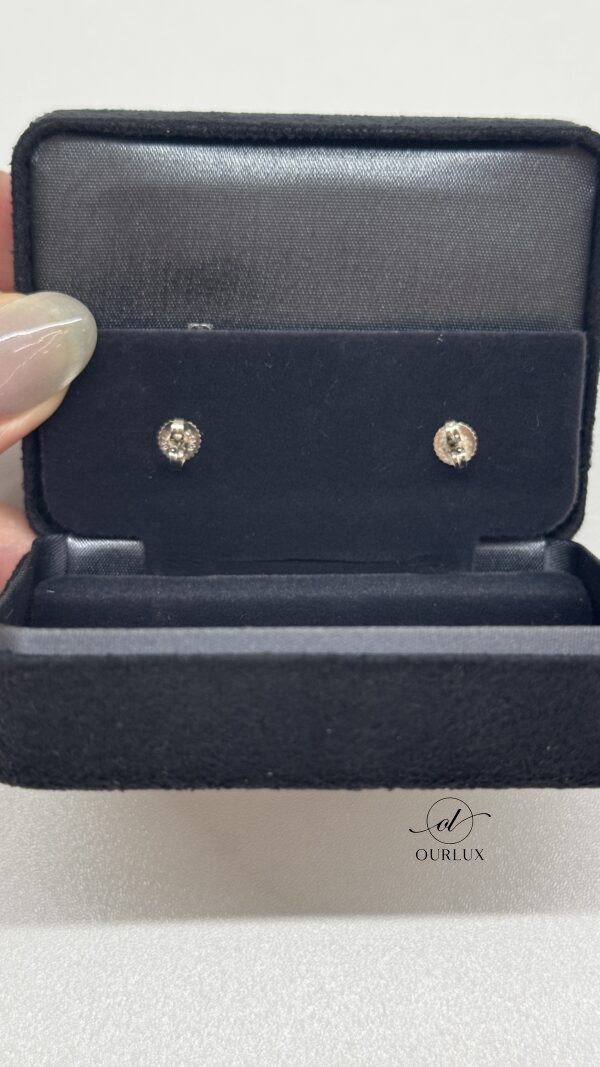 Tiffany | Diamond Heart Earrings