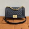 Chanel | Old Medium Boy Caviar