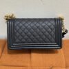 Chanel | Old Medium Boy Caviar