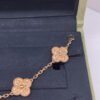 Van Cleef & Arpels (VCA) | Hammered Gold 5 Motif Bracelet