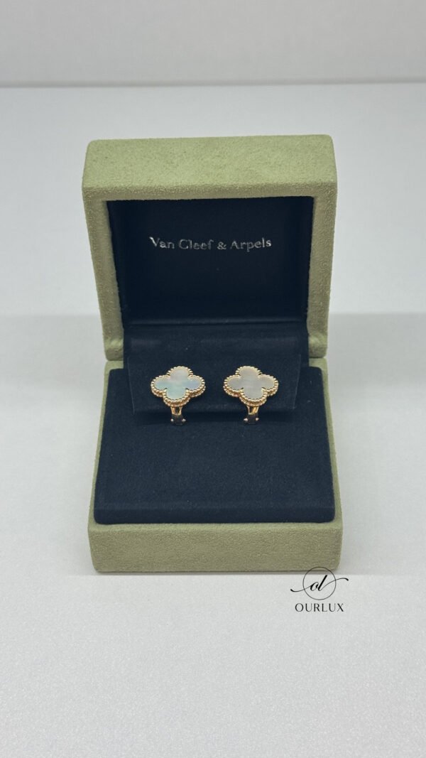 Van Cleef & Arpels (VCA) | White Mother Of Pearl Earrings