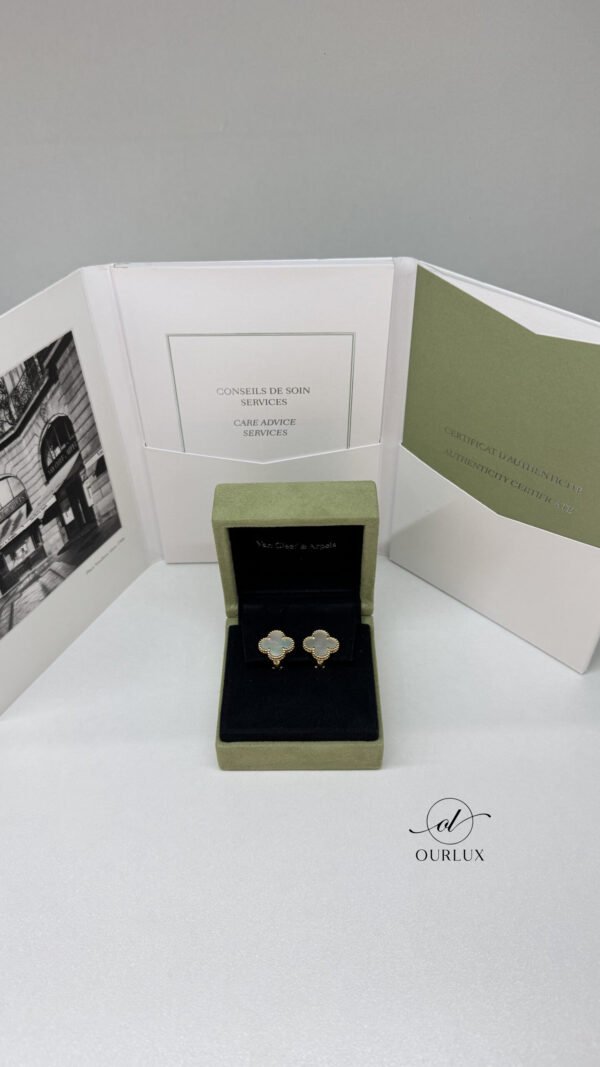 Van Cleef & Arpels (VCA) | White Mother Of Pearl Earrings