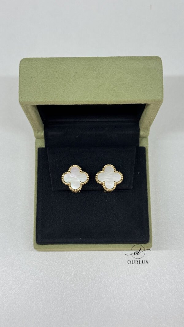 Van Cleef & Arpels (VCA) | White Mother Of Pearl Earrings