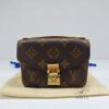 Pre-Owned/ Pre-Loved/ Second-Hand Louis Vuitton (LV) Monogram Micro Metis Shoulder Bag, Bag in Brown, Gold Hardware Color,  Size, Front View
