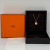 Hermes | Diamond Kelly Necklace 18k Gold