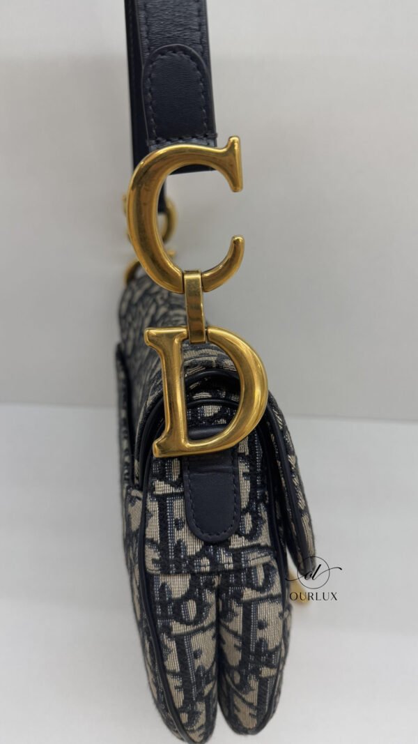 Dior | Medium Saddle Bag Oblique Canvas
