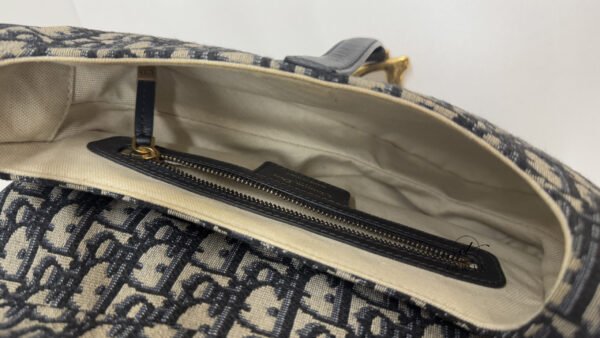 Dior | Medium Saddle Bag Oblique Canvas