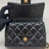 Chanel | Top Handle Flap (Glazed Calfskin Leather)