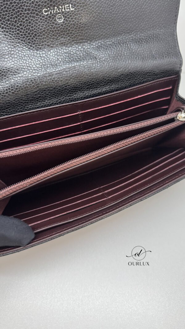 Chanel | Classic Long Wallet Caviar