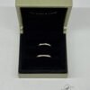 Pre-Owned/ Pre-Loved/ Second-Hand Van Cleef & Arpels (VCA) 3 Diamond Band Tenderment Etoiles, Ring in White Gold Pt950 Color, 48 Size, Front View