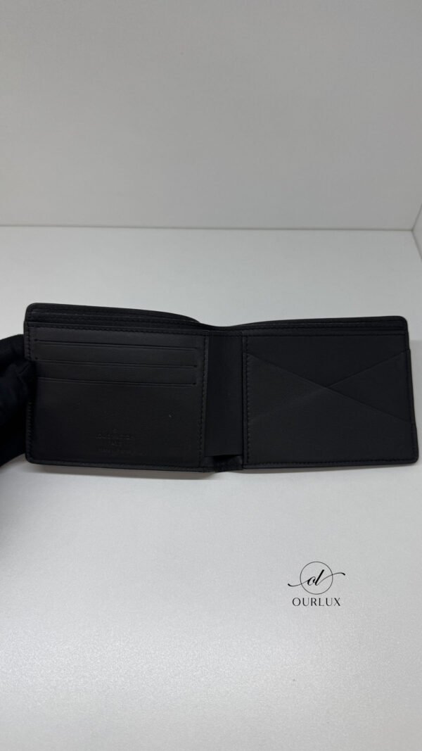 Louis Vuitton (LV) | Men Bi-fold Wallet LV Aerogram Black Calf Leather