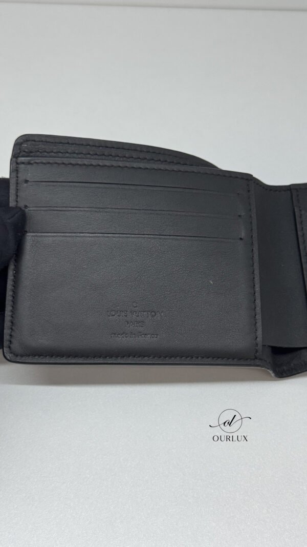 Louis Vuitton (LV) | Men Bi-fold Wallet LV Aerogram Black Calf Leather