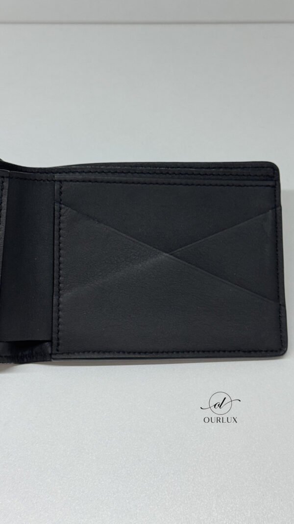 Louis Vuitton (LV) | Men Bi-fold Wallet LV Aerogram Black Calf Leather