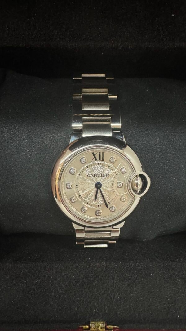 Cartier | Diamond Bleu Balloon Watch WE902073