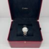 Pre-Owned/ Pre-Loved/ Second-Hand Cartier Diamond Bleu Balloon Watch WE902073, Watch in Stainless Steel Color, 28mm,  2 watch links removed Size, Front View