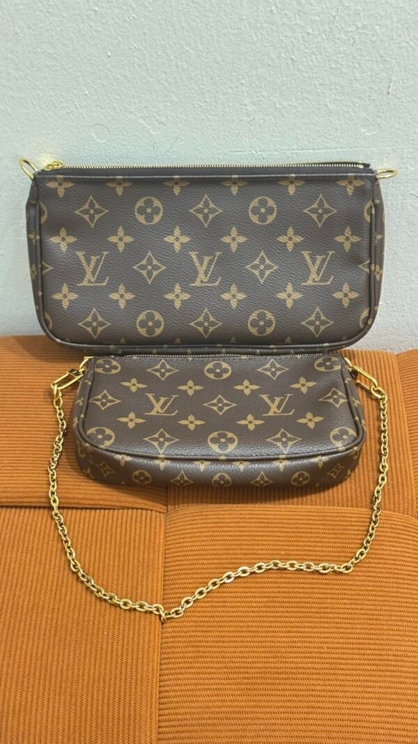 Louis Vuitton (LV) | Multi Pochette Accessoires (Pink Strap)