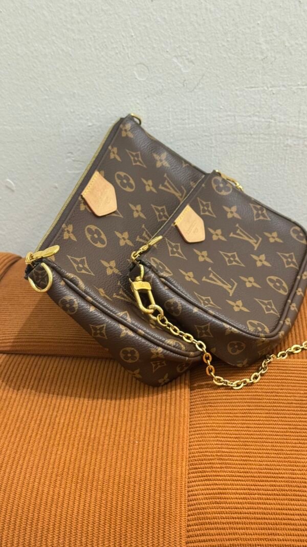 Louis Vuitton (LV) | Multi Pochette Accessoires (Pink Strap)