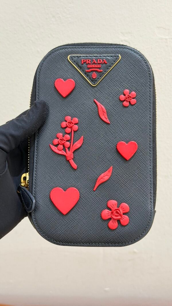 Prada | Phone and Card Crossbody Carrier