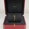 Pre-Owned/ Pre-Loved/ Second-Hand Cartier Diamond Juste Un Clou Slim, Bracelet in Rose Gold Color, 15 Size, Front View