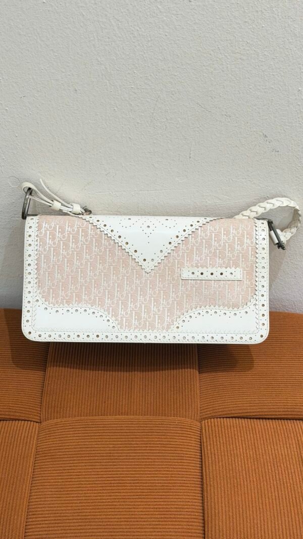 Dior | Vintage Trotter Oblique Print Shoulder Bag