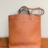 Pre-Owned/ Pre-Loved/ Second-Hand Others Moynat Leather Tote, Bag in Brown Color, 32 x 36 x 11 cm Size, Front View