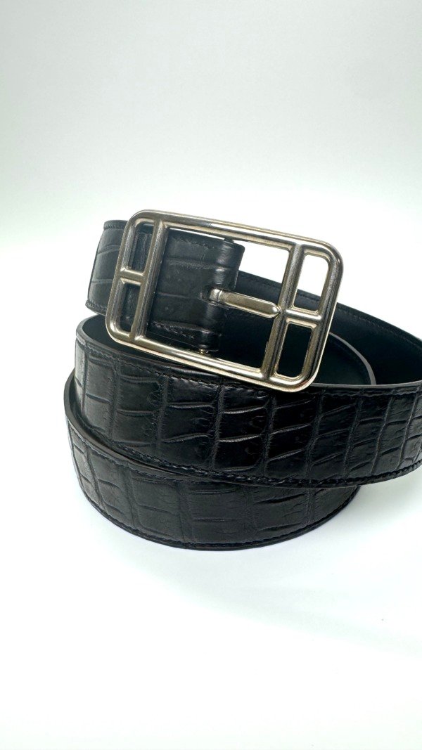 Hermes | Crocodile Cape Cod 32 Belt