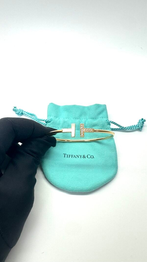c202508569-tiffany-co-t-wire-diamond-mother-of-pearl-bracelet-3 Tiffany & Co. | T Wire Diamond & Mother of Pearl Bracelet