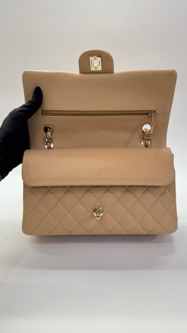 b202501511-chanel-medium-classic-flap-cavair-10 Chanel | Medium Classic Flap Cavair