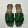 Hermes | Oran Sandals Alligator
