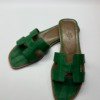 Hermes | Oran Sandals Alligator