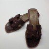 Hermes | Oran Sandals Lizzard