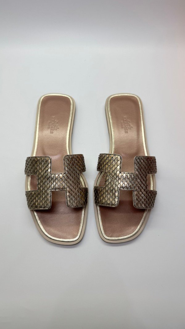 Hermes | Oran Sandals Python