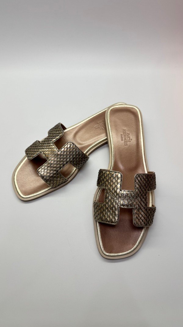 Hermes | Oran Sandals Python